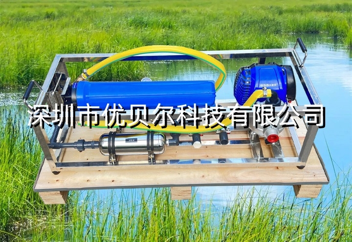 儋州1200升野外汽油驱动便携超滤净水机