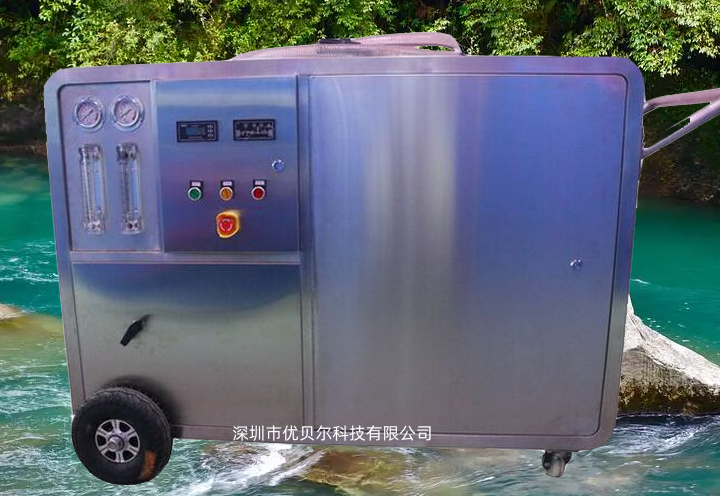 1吨/小时手拉便携式反渗透净水器