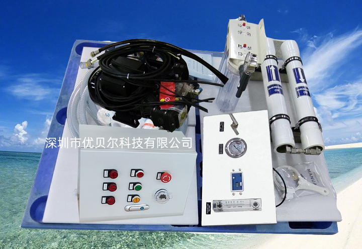 1.4吨/天冲刷清洗生活用水船用造水机