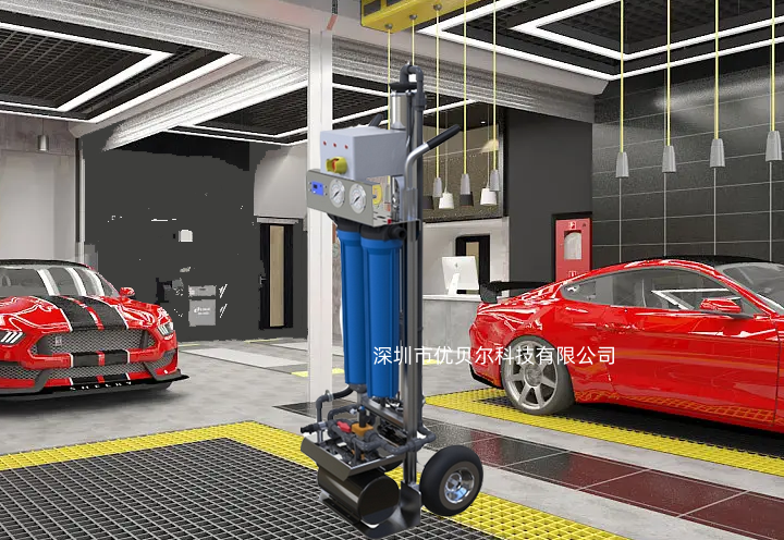 300升/小时移动式反渗透净水设备