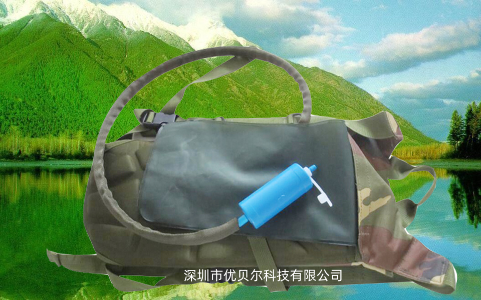 野外背包手动便携吸式过滤器