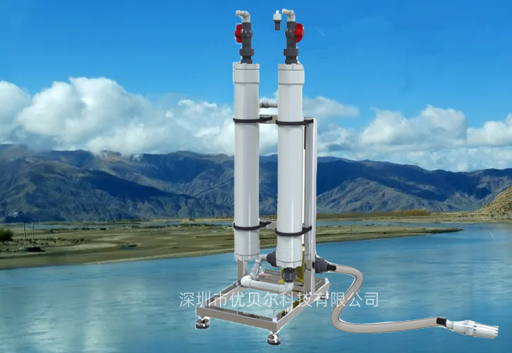 0.5吨/小时便携手压式野外净水器