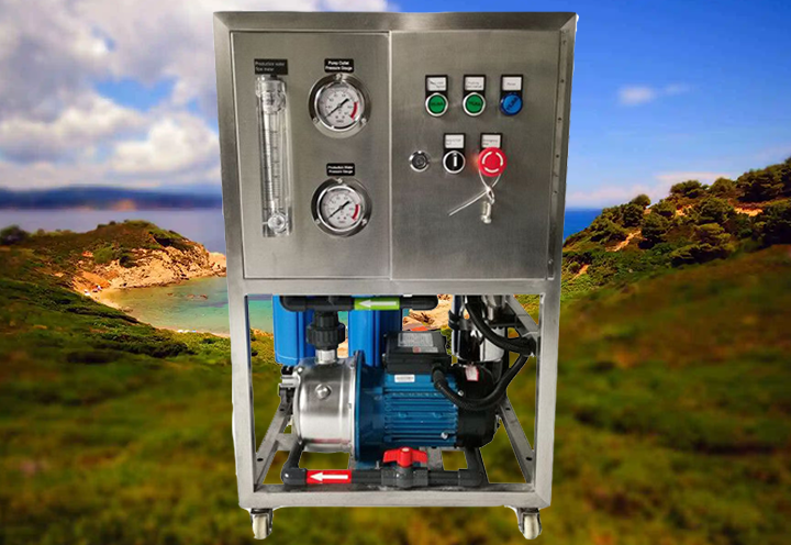 1吨/小时移动便携式超滤净水器