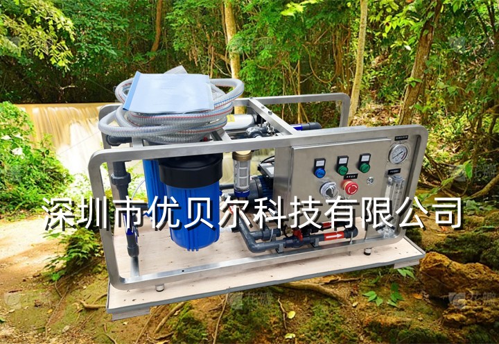 1吨/小时应勤保障特种车载净水系统